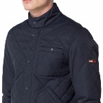 Blouson Tommy Hilfiger homme modèle Jamont bleu marine