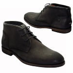 Chaussures Tommy Hilfiger homme en cuir daim noir modèle Jack