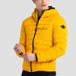 Doudoune légère jaune Replay Jeans pour homme