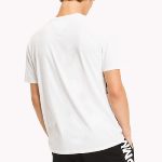 T Shirt blanc Tommy Hilfiger Jeans avec grand logo noir