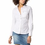 Chemise Tommy Hilfiger femme modèle Faybe blanche coupe cintrée