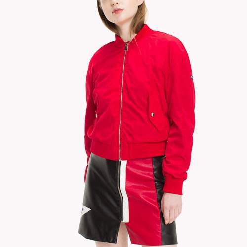 Blouson Bomber rouge Tommy Hilfiger Jeans pour femme