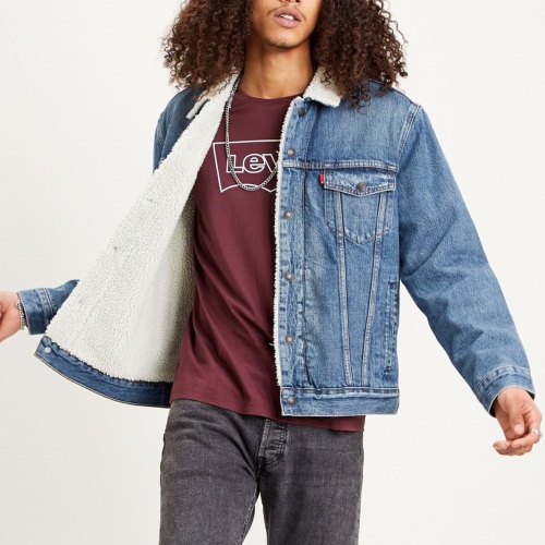 Blouson en jean fourré Levi's ® Sherpa Trucker