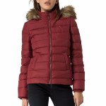 doudoune rouge tommy hilfiger femme