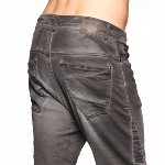 Jogg Jeans Japan Rags homme modèle 860 Joggja gris coupe loose