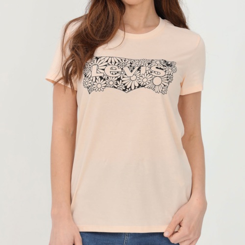 T Shirt Levi's ® femme Perfect tee rose