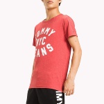 T Shirt rouge Tommy Jeans Nyc pour homme