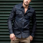 Chemise en jean brut Freeman T Porter homme Raaw