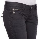 Jean Freeman T Porter Alexa Slim pour femme noir Farken