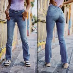 Jeans bootcut femme Freeman T Porter Grace besta