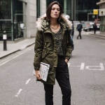 Parka femme Freeman T Porter Bailee kaki