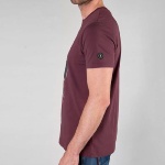 T Shirt Le Temps des Cerises homme Gregor bordeaux