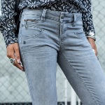 Jean femme Freeman T Porter Alexa Slim gris foston