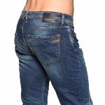 Jeans Japan Rags 812 Basic WT301 pour homme coupe droite