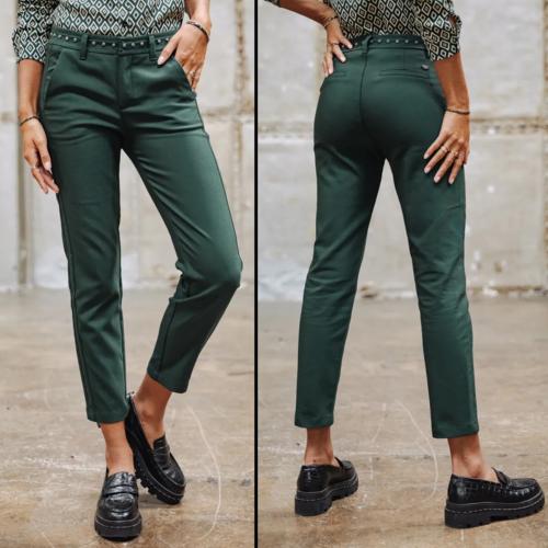 Pantalon city Freeman T Porter femme Claudia vert