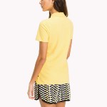 Polo femme Tommy Hilfiger Jeans jaune