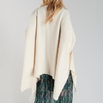 Poncho Le Temps des Cerises Pili beige cream