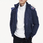 Blouson Tommy Hilfiger Jeans Bomber Tech bleu marine pour homme