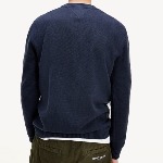 Pull Tommy Hilfiger Jeans  homme Block Stripe bleu marine