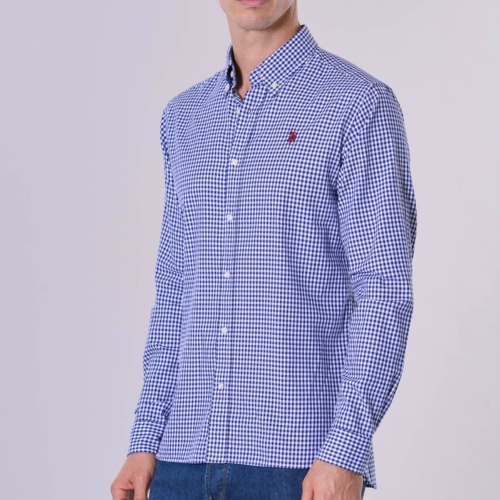 Chemise Us Polo Assn en coton vichy