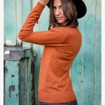 Pull femme Freeman T Porter Cristiane Orange