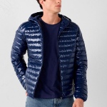 Doudoune Jott homme Nico Shiny bleu marine