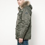 Parka homme Le Temps des Cerises Kase kaki army