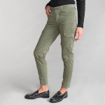 Pantalon Cargo femme Le Temps des Cerises Balard kaki