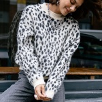 Pull à motif leopard Freeman T Porter Phelix
