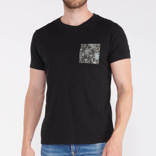 T Shirt homme Le Temps des Cerises Siba noir