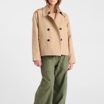 Veste trench Le Temps des Cerises Lluvia beige