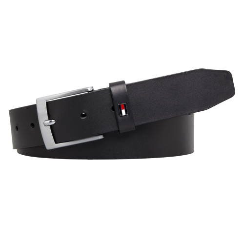 Ceinture Tommy Hilfiger en cuir noir