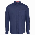 Chemise regular Tommy Hilfiger homme bleu marine