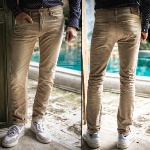 Jean beige Freeman T Porter homme Dustee Cassidy light brown