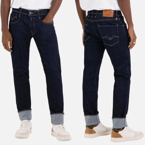 Jeans Replay anbass brut dark blue