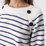 Pull marinière Salsa pour femme