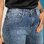 Jean slim taille haute Freeman T Porter Barbara Nenri