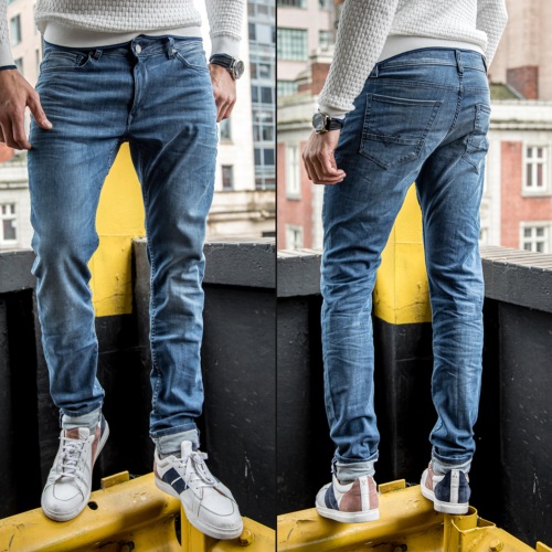 Jean Freeman T Porter homme Dustee Slim Light Blue