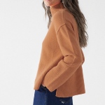 Pull en laine et cachemire beige Salsa pour femme