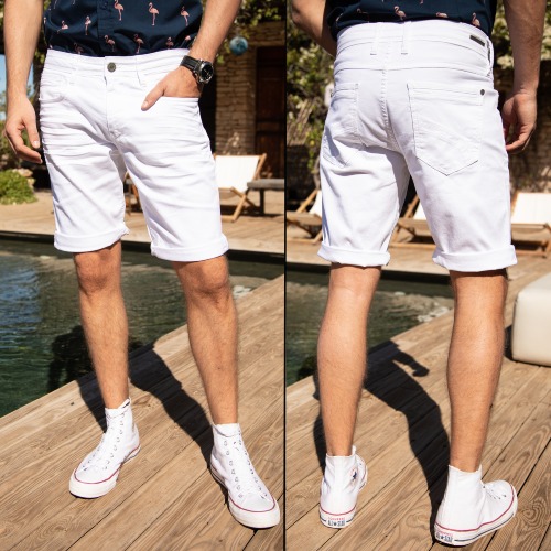 Short Freeman T Porter homme Jimmy Neach blanc