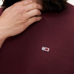 Sweat Tommy Hilfiger Jeans homme bordeaux