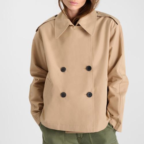 Veste trench Le Temps des Cerises Lluvia beige