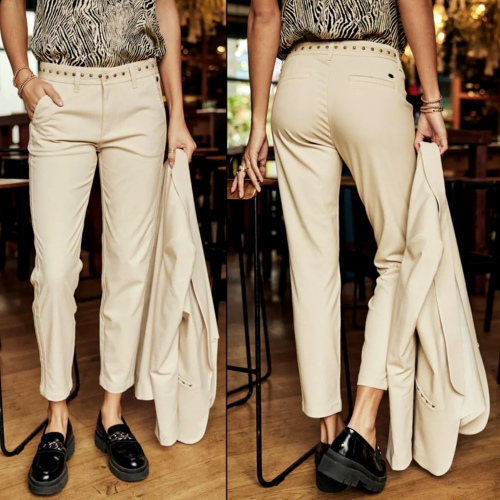 Pantalon city Freeman T Porter Claudia beige