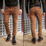 Pantalon homme Freeman T Porter Jimmy Parc dark gold