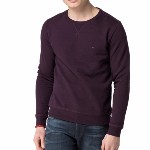 Sweat Tommy Hilfiger homme modèle Henry couleur Potent Purple