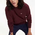 Sweat Tommy Hilfiger Jeans homme bordeaux