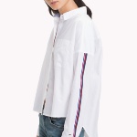 Chemise blanche femme Tommy Hilfiger Jeans oversize