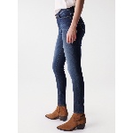 Jeans Salsa Destiny coupe skinny taille haute dark wash