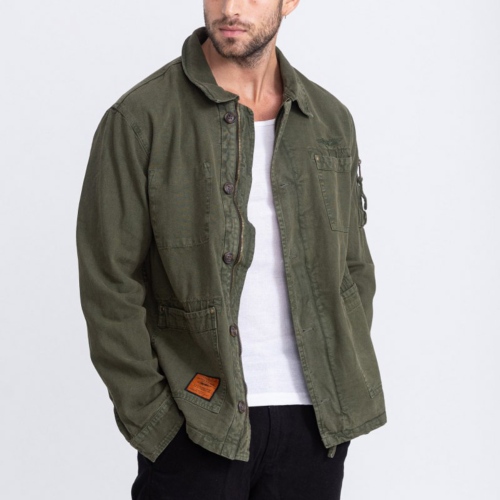 Veste droite Bombers Original Davis Kaki