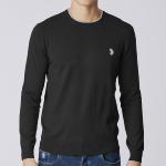 Pull noir U.s. Polo Assn. homme